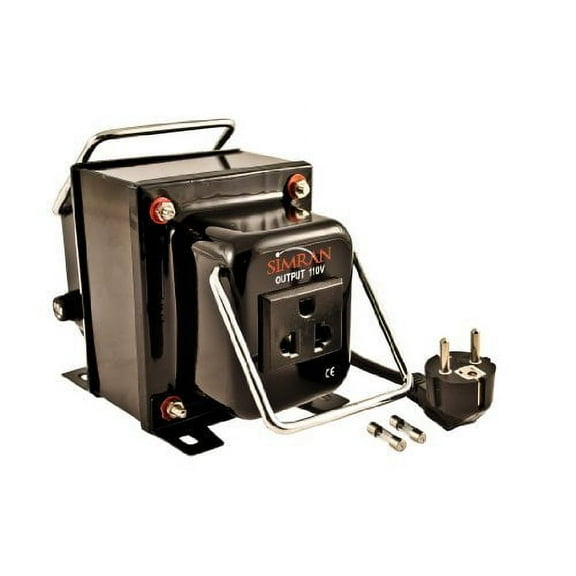 Simran THG-2000 Step Down Voltage Transformer 2000 Watts Converts AC 220 / 240 Volt to 110 Volt