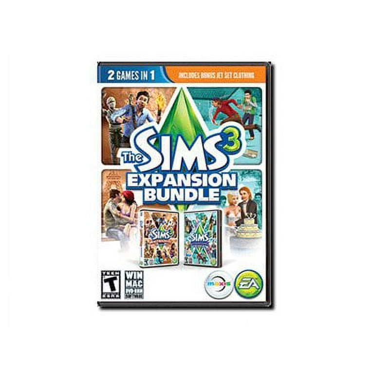 Electronic Arts Sims 3 Expansion Bundle Pack Computer Game for PC