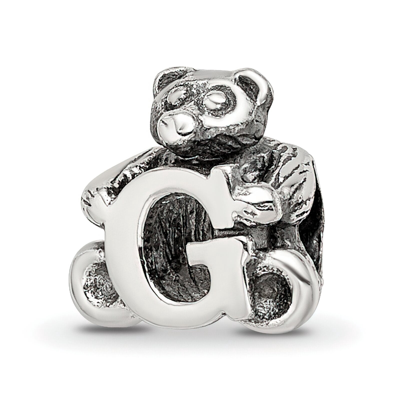Simstars Reflections Kids Sterling Silver Letter Bead