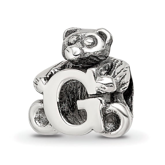 Simstars Reflections Kids Sterling Silver Letter Bead