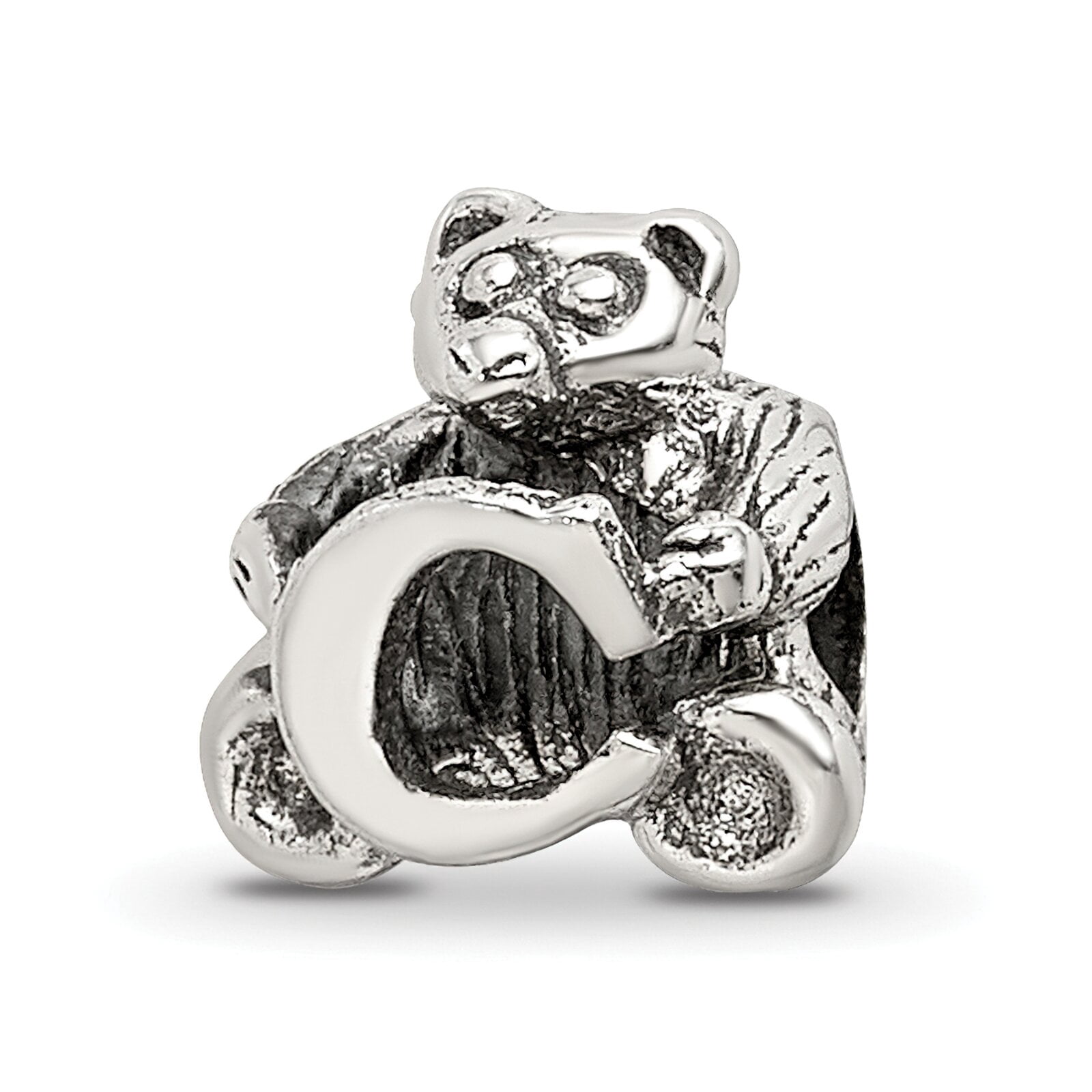 Simstars Reflections Kids Sterling Silver Letter Bead