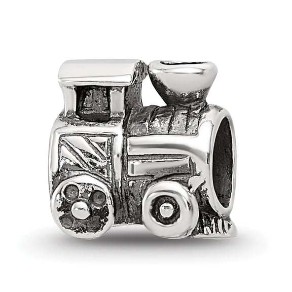 Simstars Reflections Kids Sterling Silver Train Bead
