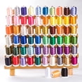 thumbnail image 1 of Simthread Embroidery Machine Thread Polyester 63 Brother Colors 40WT 550 Yards, 1 of 6