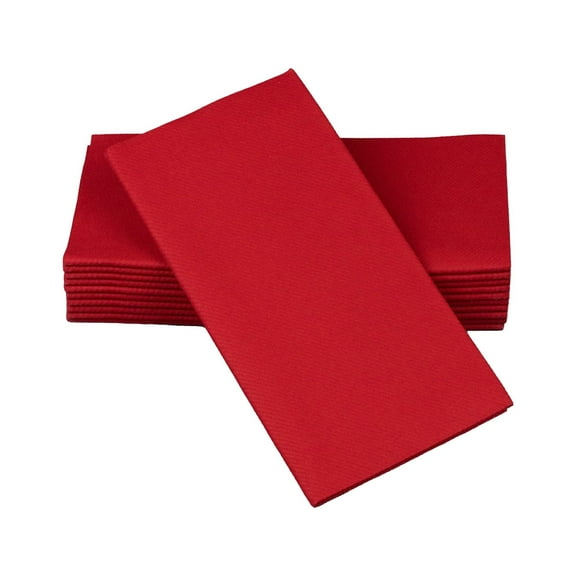 SimuLinen 16x16 Signature Color Dinner Napkins Red - Box of 50