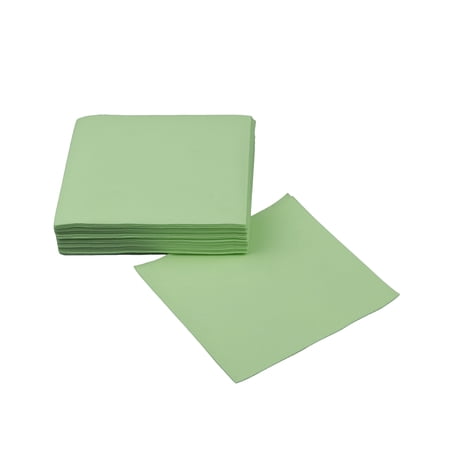 SimuLinen Cocktail and Party Napkins Beverage Napkins - PISTACHIO - 250 Beverage Napkins