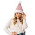 thumbnail image 1 of Simua Christmas Hats Festive Headwear Soft Plush for Holiday Party, 1 of 6