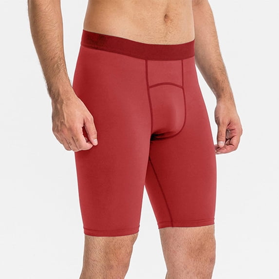 Simua Men's 5-Inch Compression Shorts | Breathable Athletic Fitness Tights For Summer Gym Running Yoga