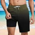 thumbnail image 1 of Simua Men's Gradient Swim Trunks | With Compression Liner & Drawstring Waist Beach Shorts, 1 of 6