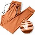 thumbnail image 1 of Simua Men's Breathable Mesh Cropped Jogger Pants | Drawstring Waist Zipper Pockets for Summer Running Casual Exercise, 1 of 4