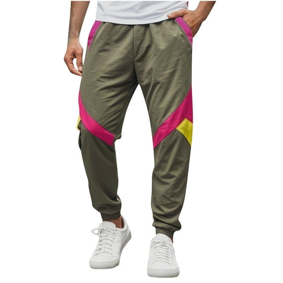Simua Men's Fleece-Lined Winter Training Pants - Thermal Insulated for Cold Weather Workouts (XS-XXL)