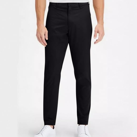 Simua Men's Lightweight Utility Joggers with Multiple Pockets - Casual Tapered Pants with Elastic Ankle Cuffs (S-XXXXL)