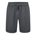 thumbnail image 1 of Simua Men's Quick Dry Athletic Shorts | Elastic Waist Drawstring Pockets Loose Fit Plus Size Summer Sports Beach Shorts, 1 of 7