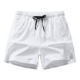 thumbnail image 1 of Simua Men's 3-Inch Casual Shorts | Elastic Waist Drawstring Pockets For Spring Summer Beach Athletic, 1 of 2