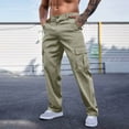 thumbnail image 1 of Simua Men's Utility Workwear Pants with Multiple Tool Pockets - Durable Canvas Pants for Professional and DIY Use (S-XXL), 1 of 6