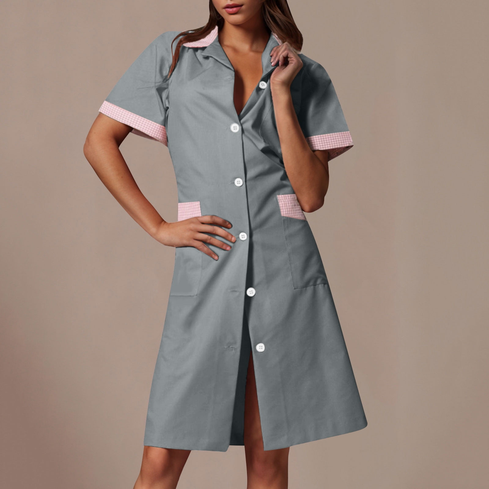 sachin and babi light blue dress Cotton Workwear Swing Mini Dress main image 0
