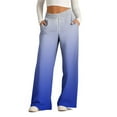 thumbnail image 1 of Simua Wide Leg Pants Woman High Waisted Fashion Casual Palazzo Pants, 1 of 5