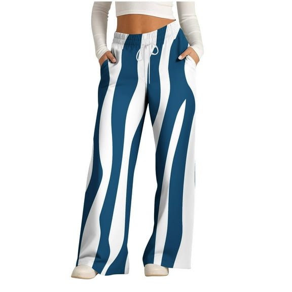 Simua Wide Leg Pants Woman High Waisted Fashion Casual Palazzo Pants