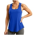thumbnail image 1 of Simua Women Spring Summer Sleeveless Tank Tops Square Neck Pleated Blouse Solid Color Pullover Shirt, 1 of 6
