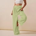 thumbnail image 1 of Wensltd Women Sweat Pants Casual Solid Color Wide Leg Lounge Pants, 1 of 7