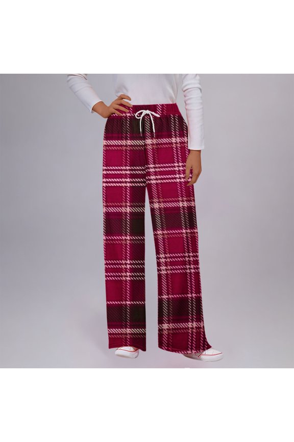 Simua Women Wide Leg Pants Drawstring Elastic Waist Sweatpants