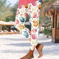 thumbnail image 1 of Simua Women's Easter Egg Print High Waist Yoga Leggings Stretch Quick Dry Workout Pants Casual Fitness Trousers, 1 of 5