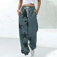 thumbnail image 1 of Simua Women's Joggers High Waisted Star Print Fall Sweatpants, 1 of 5