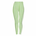 thumbnail image 1 of Simua Women's Striped Leggings Stretchy Workout Pants Ugly Christmas Leggings Halloween Party Tights, 1 of 9