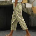 thumbnail image 1 of Wensltd Womens Capris Pants Drawstring Loose Haren Pants with Pockets, 1 of 5