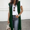 thumbnail image 1 of Simua Womens Long Sweater Vests Sleeveless Open Front Cardigan Vest Long Cardigan Tops Coat for Fall winter, 1 of 6
