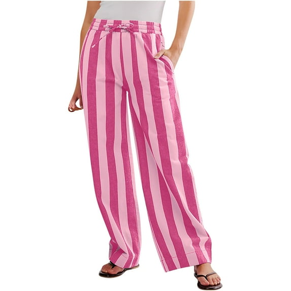 Simua Womens Pajama Pants Plaid Stretch Comfy Lounge Pants Drawstring with Pockets