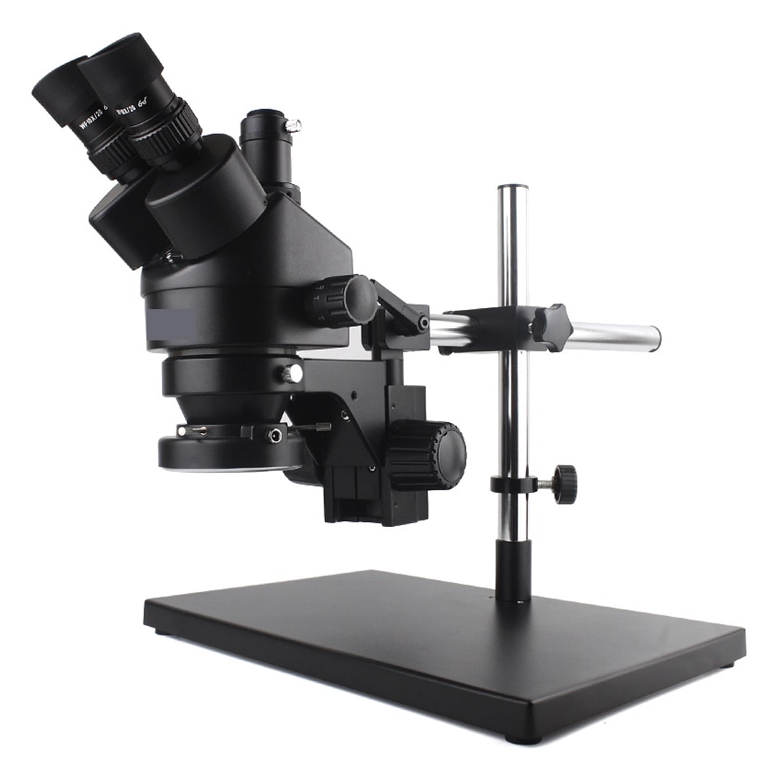 Simul-Focal 7X-45X Continuous Zoom Stereo Trinocular Microscope CTV ...