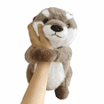 thumbnail image 1 of Simulate Sea Otter Stuffed Animal - Realistic  Otter Plush Toy -Cute Home Decor Gift -11.8inches, 1 of 10