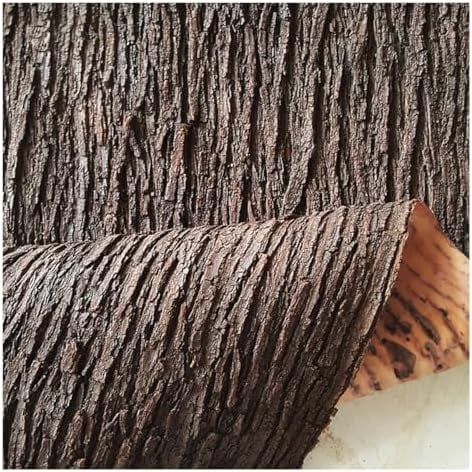 Simulated Bark 11.81in x 39.37in (3.23 Sq.Ft) Artificial Tree Bark for Pillars Pipes, Fake Bark Sheet for Tree Decoration DIY Miniature Landscape$$Home Decor, Kitchen, & Other