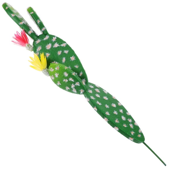 WEUVEB Simulated Cactus Plastic Home Decoration 1Pcs 17.7x3.1x2.0in