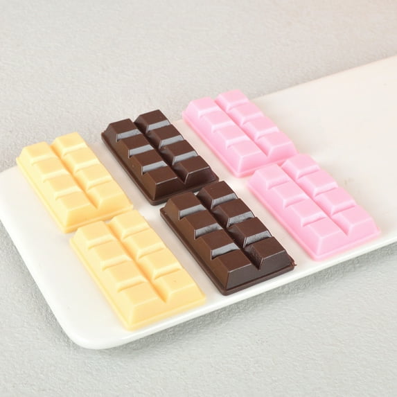 Simulated Chocolate Model Lifelike Decorations for Parties Weddings Christmas Realistic Fake Chocolates Stick Food Child Ornaments