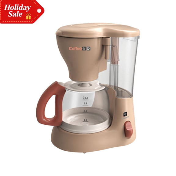 Simulated Coffee Maker Mini Appliance, Pretend Play Toys for Toddlers 3-5, Kids Toys Kitchen Accessories, Learning Educational Toys for 2-6, Christmas Stocking Stuffers for Toddler Gifts