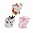 thumbnail image 1 of Simulated Cow Toy Brown Stuffed Cow Plush • Interactive Walking Sound Effects • SoftFabric • Black Orange Collar • Cuddly Decor Gift 10 in, 1 of 1