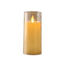 Simulated Dancing Flame For Realistic Cozy Ambiance, Pillar Design Enhances Realistic Flickering Effect With Remote Control Brightness Settings, Safe For Children And