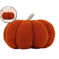 thumbnail image 1 of Simulated Fall Pumpkin Shaped Throw Pillow 3D Cozy Pumpkin Plush Pillow Cushion for Autumn Halloween Thanksgiving Party Decoration Bedroom Sofa Home Couch, 1 of 6