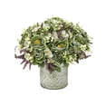 thumbnail image 1 of Simulated Flower Artificial Peony Flowers Realistic Exquisite Faux Floral Arrangement for Home Wedding Party Decoration-Green, 1 of 8