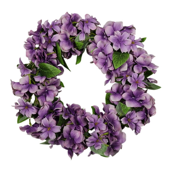 Simulated Flower Wreath, Door Lintel Rose Daisy Garland, Fake Flower for Wedding Holiday Party, Front Door Hanging Decor