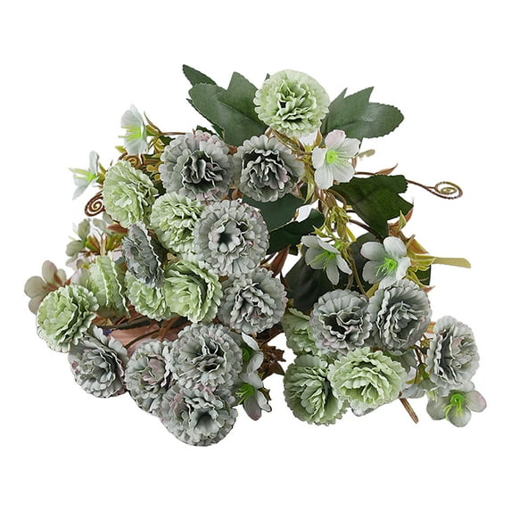 Simulated Flowers Bunch Real Touch No Withering Fake Flowers Centerpiece Table Wedding Party Home Decor