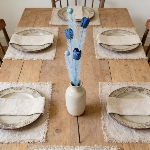 Simulated Foam Ball Branch Boho Home Decor 25.98 Inch Artificial Flower Stems for Wedding Party Scene Layout Living Room Table Centerpiece Bohemian Style Fake Plant Decoration