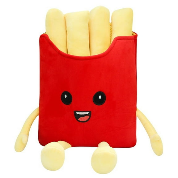 Simulated French Fries Plush Doll, Soft & Elastic Stuffed Toy, Cute Comfortable Cushion, Fun Plush Gift For Friends, Decorative Plush Toy (60*30Cm)