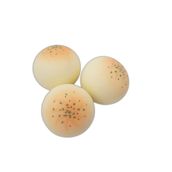 Simulated Fried Buns Squishy - Sensory Squeeze with Dreamy Smooth Squeeze