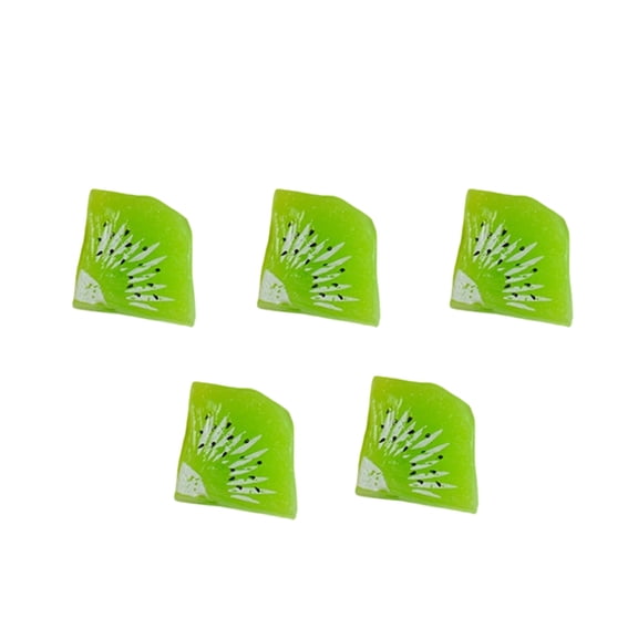 Simulated Fruit Dice Props, Fake Fruit Models for DIY Fruit Pies and Crafts, Realistic Artificial Fruit for Kitchen and Home Decor