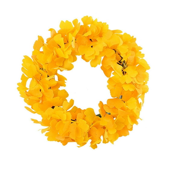 Simulated Ginkgo Leaf Garland Decoration Garland Home Living Room Door Hanging