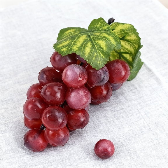 Simulated Grape Figurine Lifelike Fruit Realistic Fruit Display For Home Kitchen Tabletop Centerpiece Arrangement Desktop Ornament Home Decor