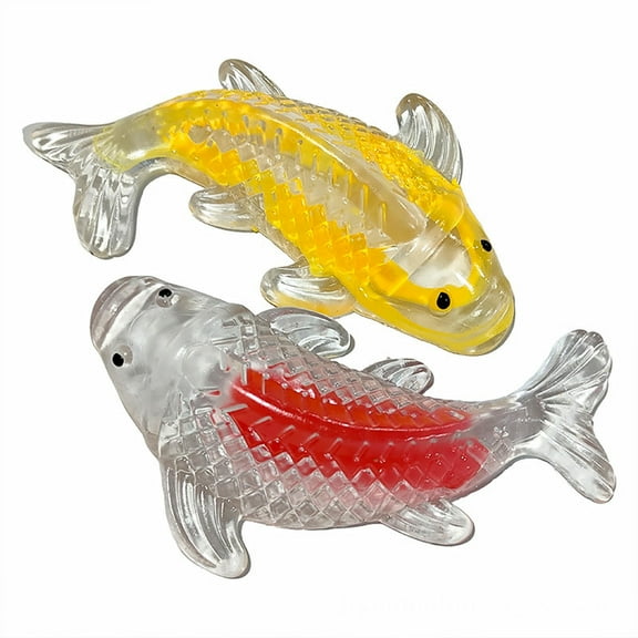 Simulated Koi Fish Squishy - Sensory Squeeze with Dreamy Smooth Squeeze