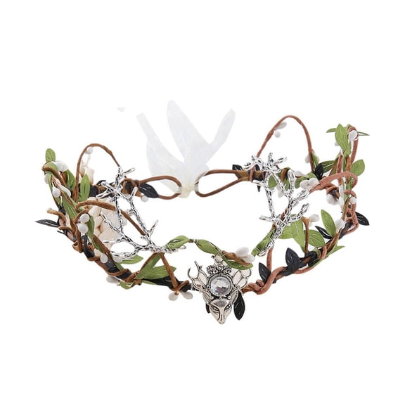 Simulated Leaf Pendant Headwear Eyebrow Pendant Hair Accessories F8Z2 F6Q2